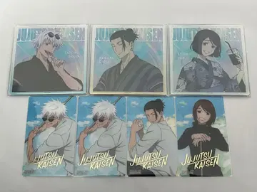 주술회전 로손 고죠 사토루 게토 스구루 이에이리 쇼코 아크릴 코스터 기타