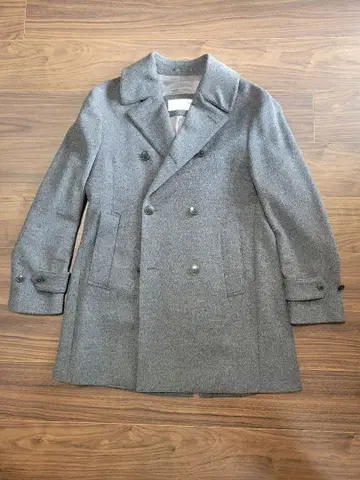 [ 새상품급 ] TOMORROWLAND 그레이 울 피코트