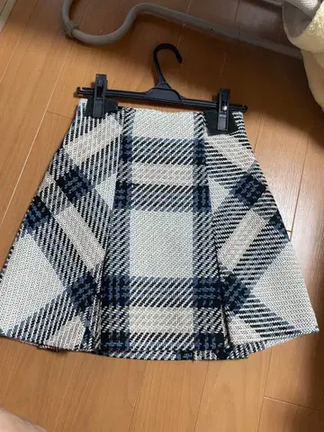 SNIDEL 로빙 체크 스커트