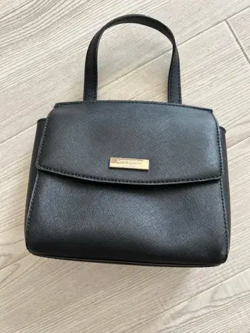 블랙 미니 핸드백