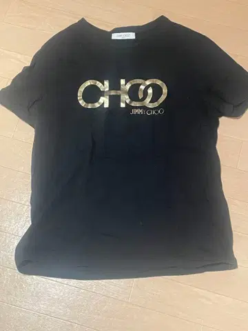 JIMMY CHOO 블랙 T셔츠 XL 사이즈