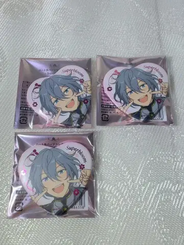 앙스타 스타포니 캔뱃지 시이나 니키 3종 세트