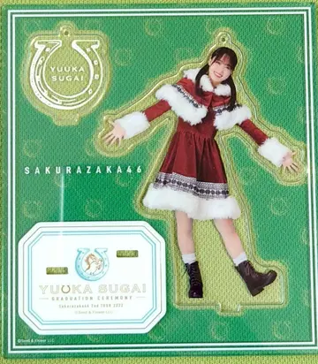 스가이 유카 졸업 세레모니 랜덤 아크릴 스탠드 키링