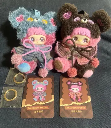 Maymei Tiny Bear Cookie 블루베리 & 스트로베리
