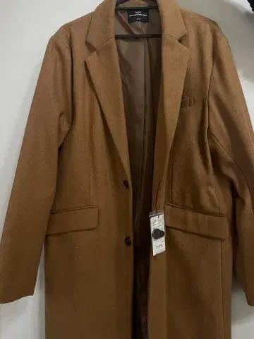 Spinns 브라운 체스터 코트 L 사이즈