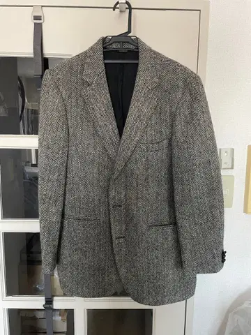 Dry Clean Only 해리스 트위드 테일러드 자켓