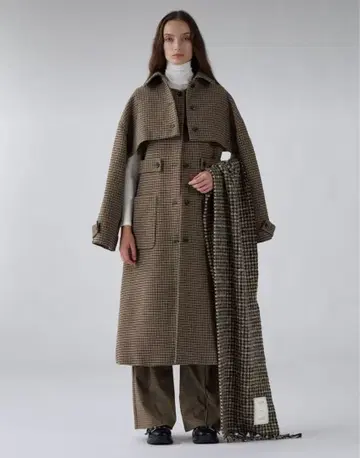 GUrokh 2 피스 스코트 (체크) XL