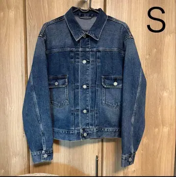 GU 세컨드 타입 인디고 블루 데님 자켓 S 사이즈