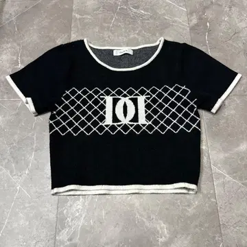 Darich DD 다이아 니트탑 블랙