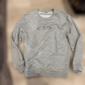 그레이 맨투맨 별 로고