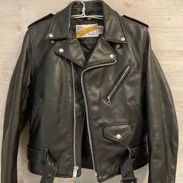 Schott 샷 더블 라이더 자켓 38