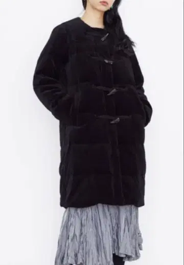 muveil 벨로아 다운 블랙 36