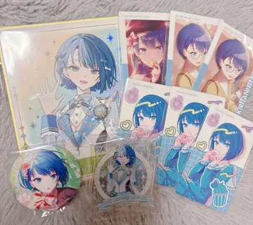 프로세카 감사제 색지 아크릴 키링 캔뱃지 키리타니 하루카