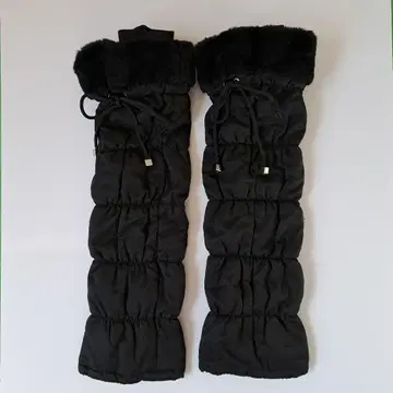 adidas 블랙 퍼(fur) 포함 여성 의류