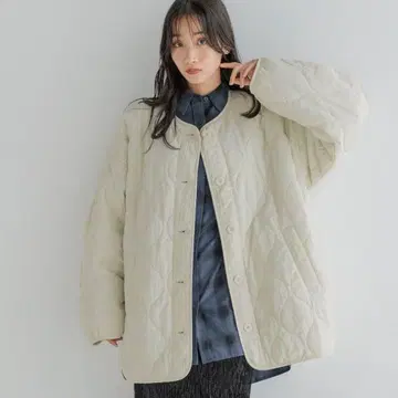 로리즈팜 퀼팅 자켓