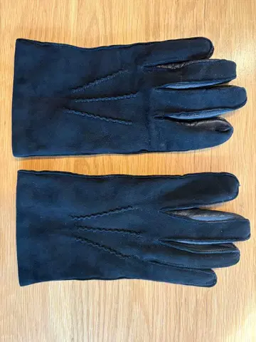 DENTS 가죽 장갑 블랙