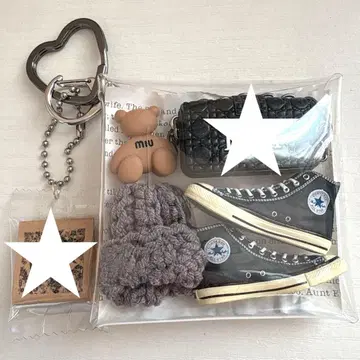 가챠 파우치 CONVERSE 잉크 블루