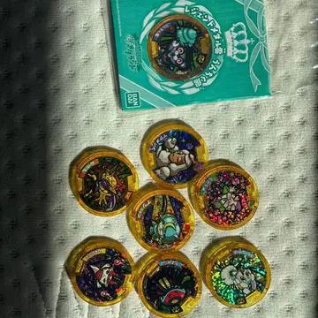 요괴워치 요괴메달 레전드 8종류 초대 레전드 컴플리트