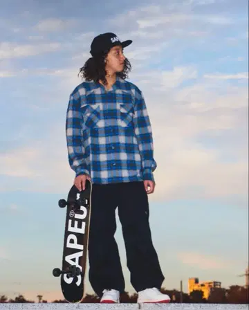 SAPEur 옴브레 셔츠