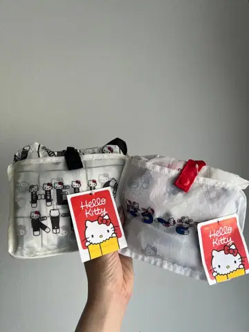 헬로키티전 에코백 2세트