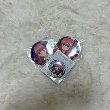 5등분의 신부 니노 캔뱃지 3개 세트