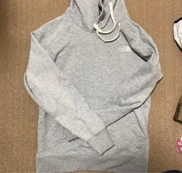 THE NORTH FACE 그레이 후드티