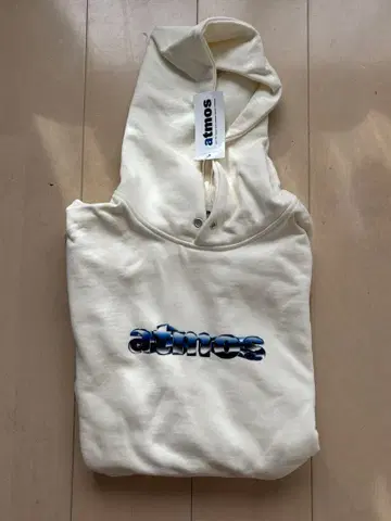 atmos 화이트 후드티 M