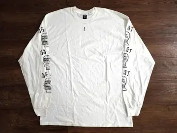 Sasquatchfabrix 긴팔 T셔츠 XL 사이즈 화이트 52609