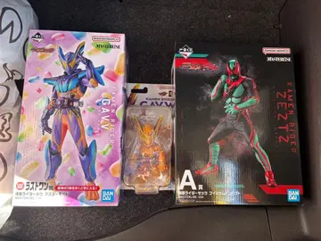 제일복권 가면라이더 젝스 & 가면라이더 가브 A상 C상 라스트 원 세트