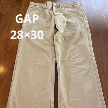 [ GAP ] 갭 롱 팬츠 28 x 30 스트레이트 타이트 핏 베이지