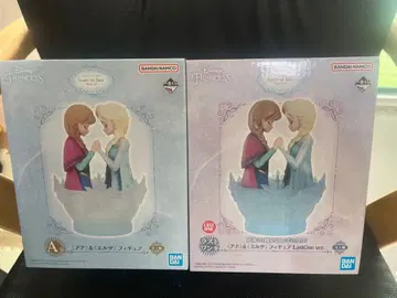 디즈니 프린세스 안나 엘사 피규어 2체 세트