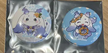 니지산지 아야카키 HANABIYORI 캔뱃지 SD 2개 룬룬