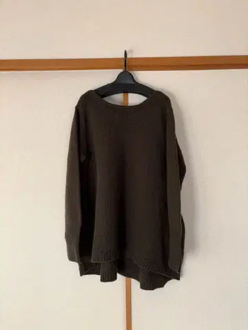 suzuki takayuki 캐시미어 니트 카키