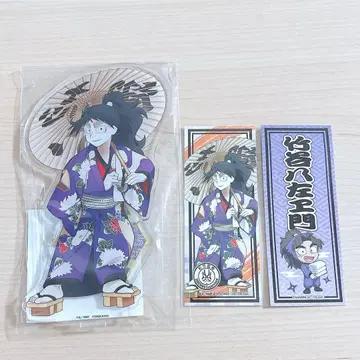 닌타마 란타로 쿠쿠치 헤이스케 극락탕 아크릴 스탠드 스티커