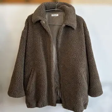 SPICK AND SPAN 보아 자켓 브라운