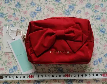 TOCCA 리본 포함 레드 파우치