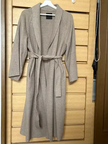 Spick&Span 베이지 롱 코트 38