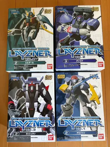 SMP 슈퍼 미니프라 푸른 유성 SPT 레이즈너 시귀대 4개 세트