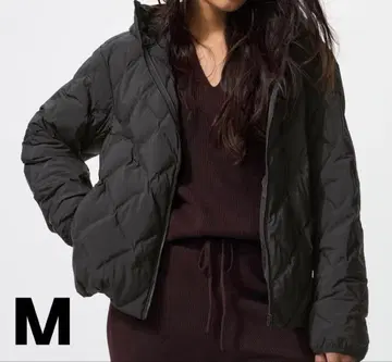 [ 새상품 ] UNIQLO 퍼프 테크 후드티 M