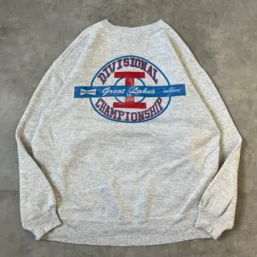 러셀 애슬레틱 맨투맨 90s USA XL 그레이 구제 의류 17546