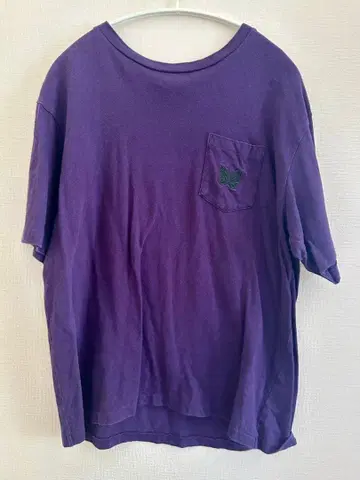 니들스 T셔츠 퍼플