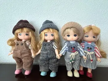 리카짱 인형 4체 세트 미키짱 마키짱 리쿠군