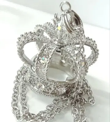 수요일의 앨리스 왕관 빅 크라운 목걸이