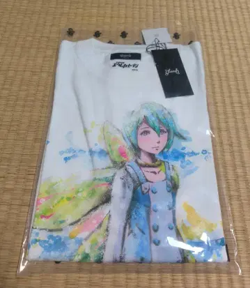 미사용 에우레카세븐 T셔츠 M glamb 콜라보 에우레카