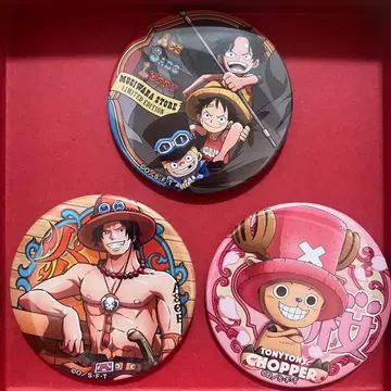 원피스 캔뱃지 3개 세트