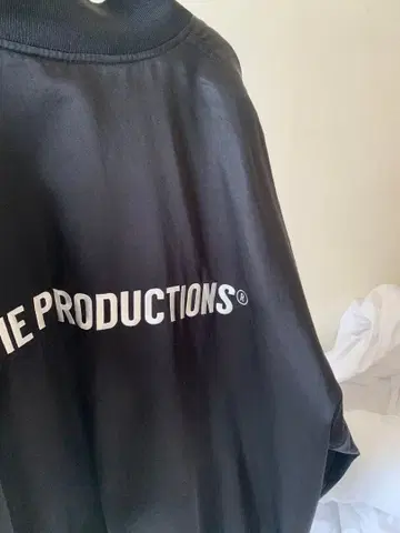 COOTIE / C/R 새틴 자수 블루종 M