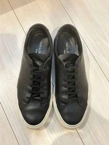 커먼프로젝트 블랙 스니커즈 39