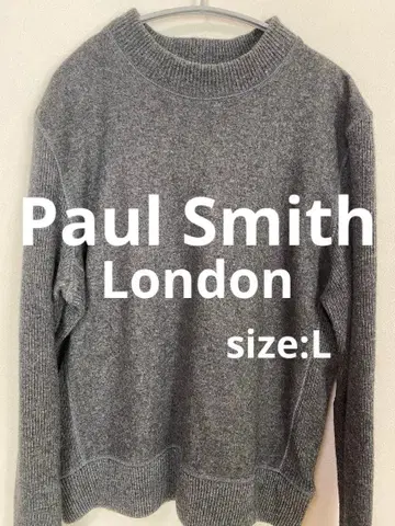 폴스미스 런던 폴스미스 그레이 크루넥 니트 L