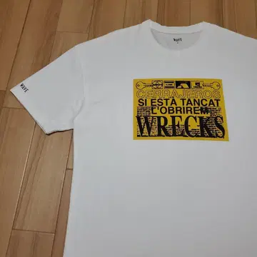 WAVE 웨이브 프린트 T셔츠 일본제