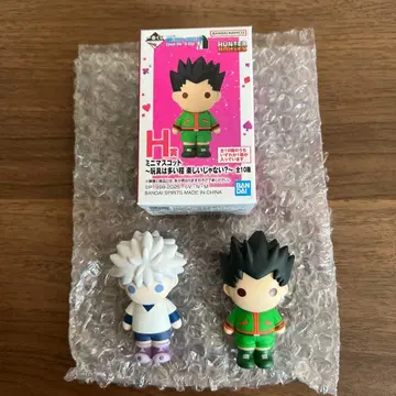 HUNTER x HUNTER 제일복권 H상 미니 피규어 곤 키루아 세트